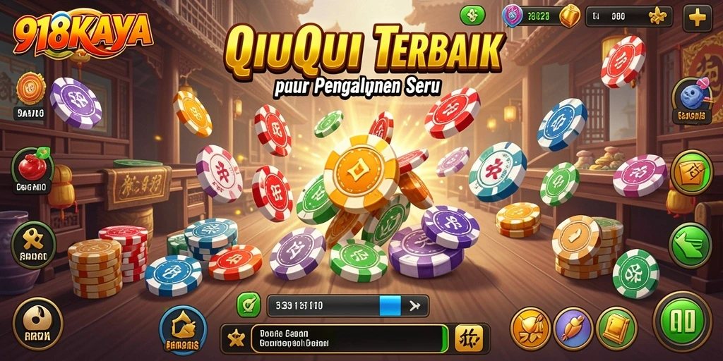 Tampilan gameplay seru dari 918KAYA di QiuQiu.