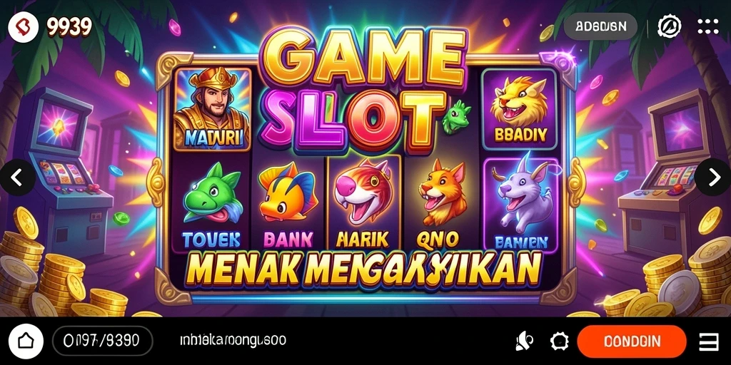 Tampilan gameplay seru dan menawan dari game Slot 9939.