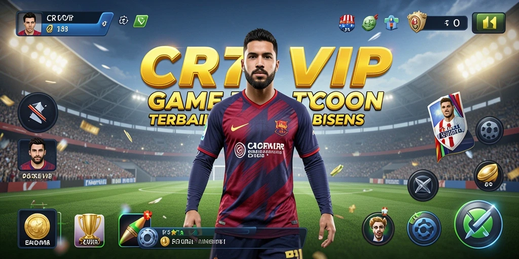 Screenshot gameplay menunjukkan interaksi dinamis dalam CR7VIP.