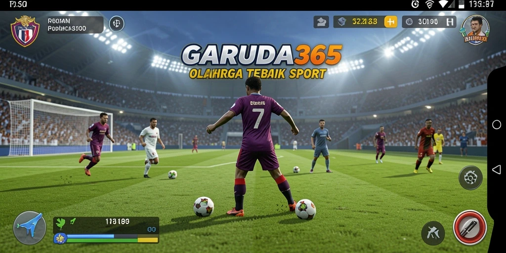 Screenshot grafik menarik dari gameplay GARUDA365 yang interaktif.