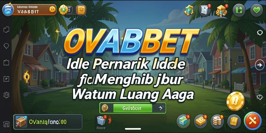 Screenshot utama dari gameplay <strong>OVABET</strong> menunjukkan pengalaman Idle yang menyenangkan.