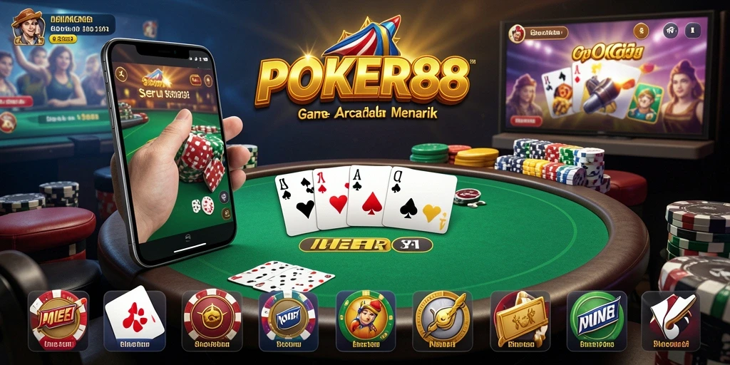 Tangkapan layar gameplay POKER88 yang mengasyikkan dan penuh aksi.