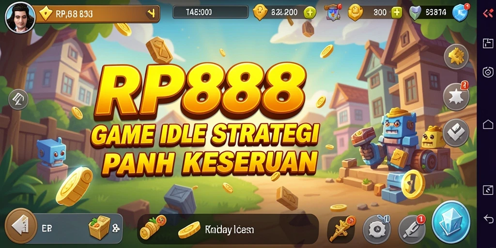 Tampilan gameplay RP888 yang menarik dan interaktif.